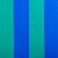 Tela 100% acrílica Rayado Azul y Verde