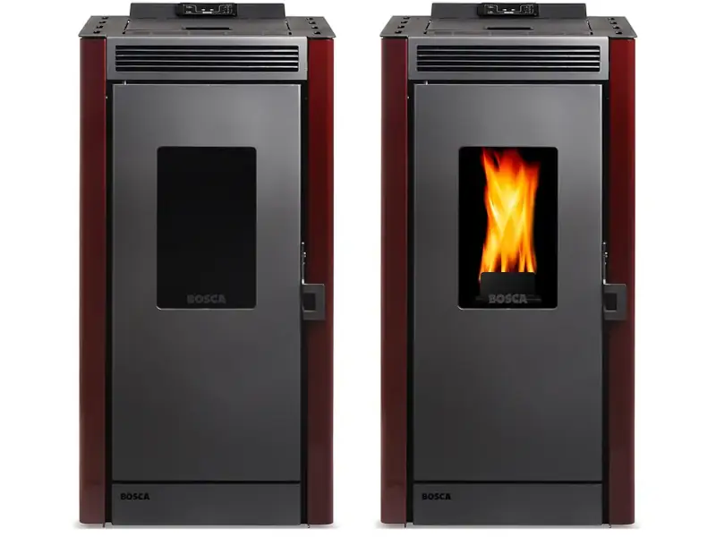 Estufa de pellet BOSCA Black Vision