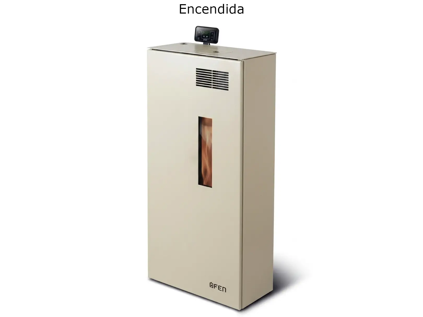 Estufa de pellet Ofen Mini Winzig con visor black