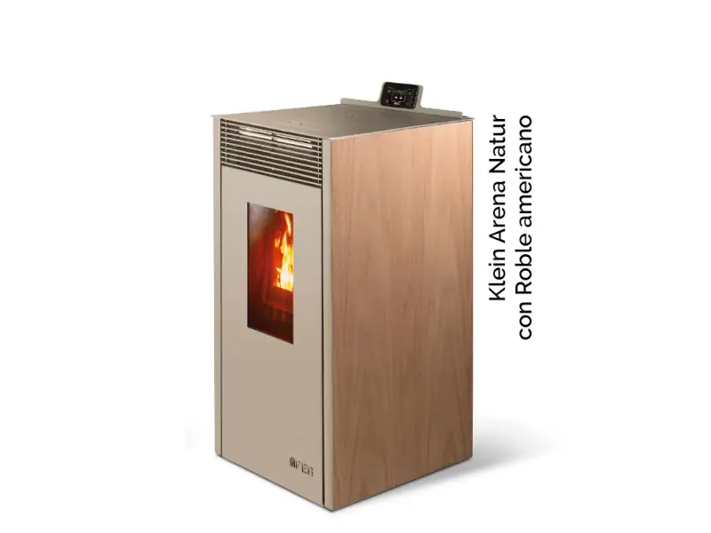 Estufa de pellet Ofen Klein Glatt Natur