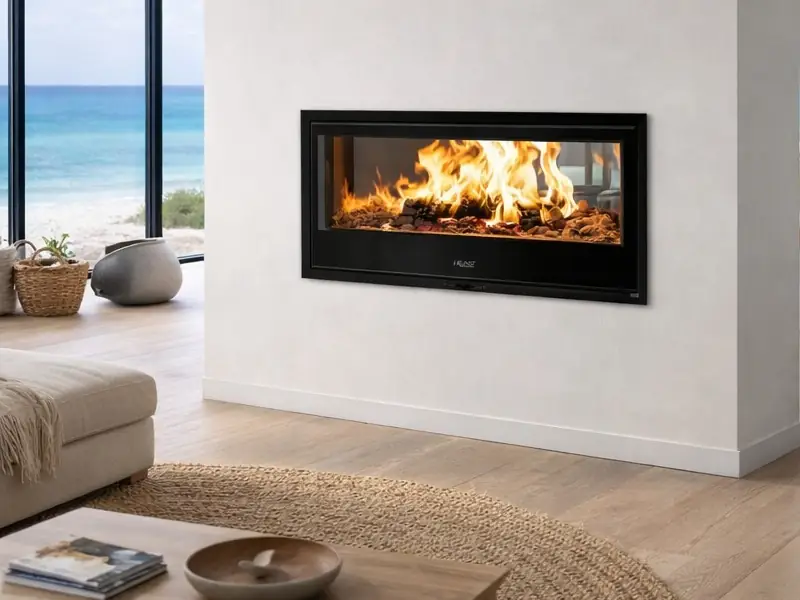 Hogar a leña de doble frente - Panadero Tigru