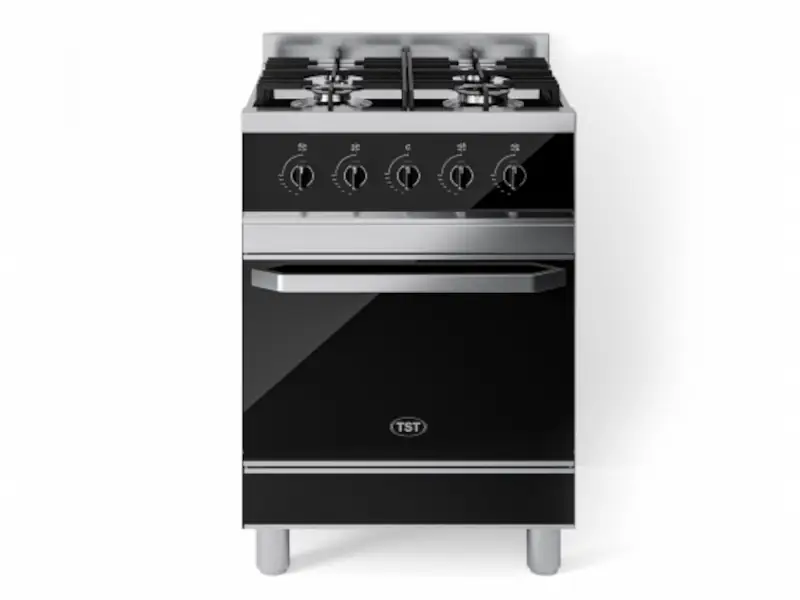 Cocina Profesional Vesta Black 60