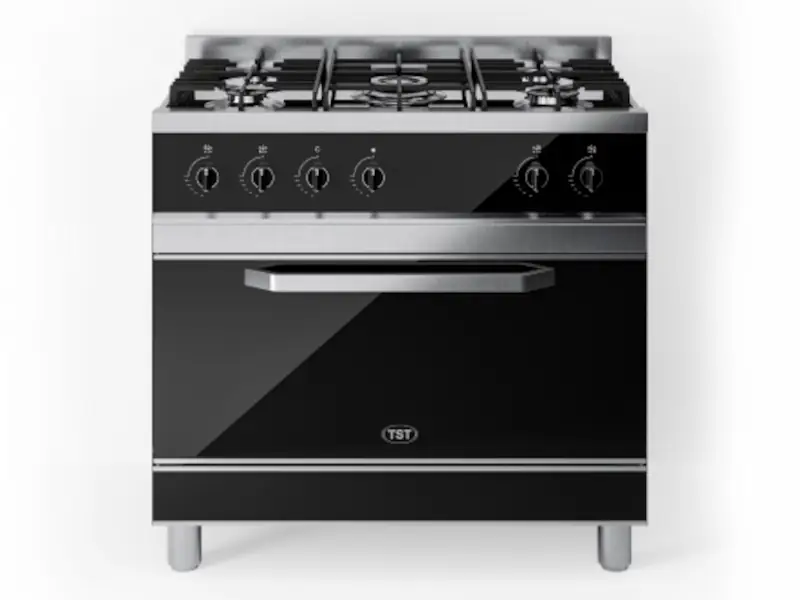 Cocina Profesional Vesta Black 90