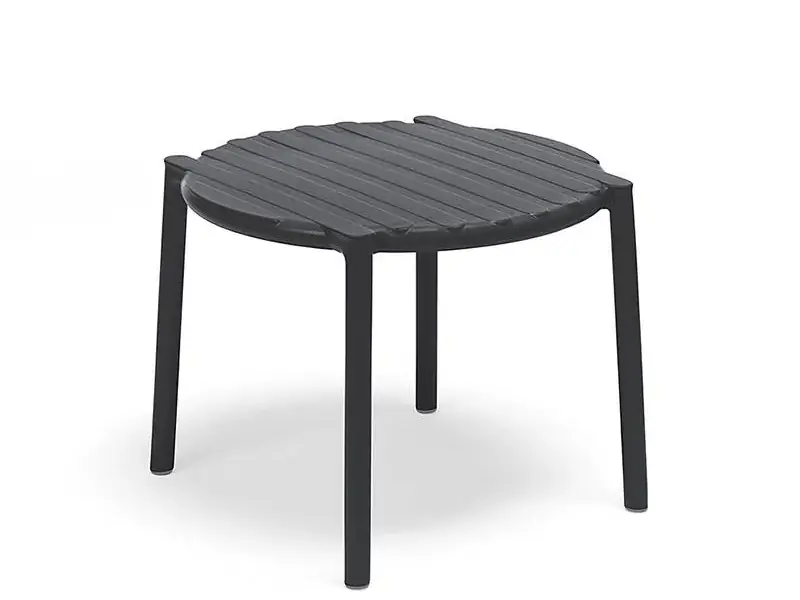 Mesa Doga apilable de Nardi color Antracita