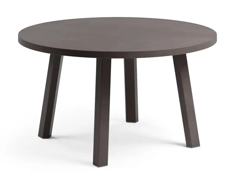 Mesa Maximo redonda de 70cm de Nardi color Terra