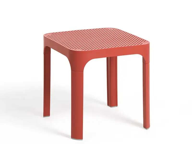 Mesa baja Net 40 de Nardi color Corallo