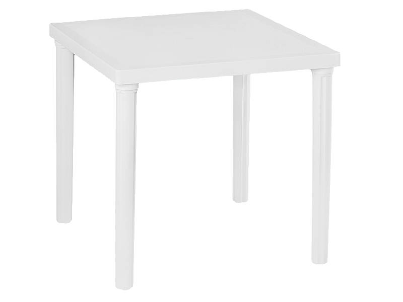 Mesa de resina de 75x75 cm.