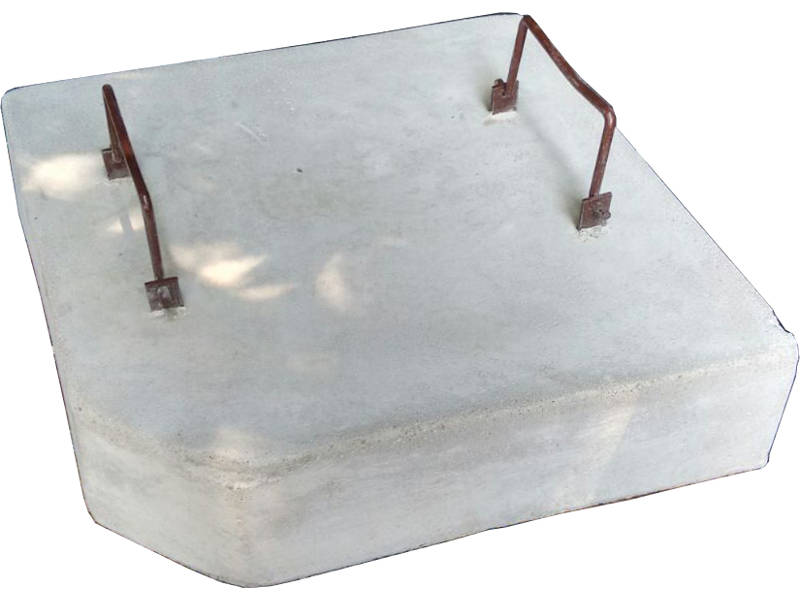 Baldosón para contrapeso de base de sombrilla con soporte lateral 35 kg